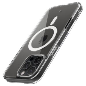 Spigen Caseology Capella MagSafe, clear baltos spalvos - Apple iPhone 16 Pro Max - Image 4