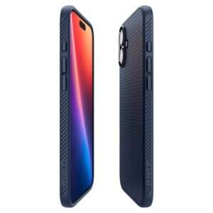 Spigen Liquid Air, navy blue - Apple iPhone 16 Plus - Image 10
