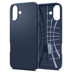 Spigen Liquid Air, navy blue - Apple iPhone 16 Plus