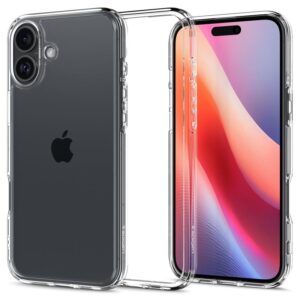 Spigen dėklas ULTRA HYBRID skirtas Apple iPhone 16 Plus crystal clear - Image 6