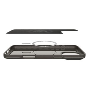 Spigen Thin Fit MagSafe dėklas skirtas Apple iPhone 16 Pro - gunmetal - Image 11