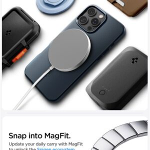 Spigen Thin Fit MagSafe Case Apple iPhone 16 Pro - Dark Gray - Image 11