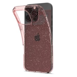 Spigen Liquid Crystal Glitter, Rose Quartz - Apple iPhone 16 Pro - Image 2