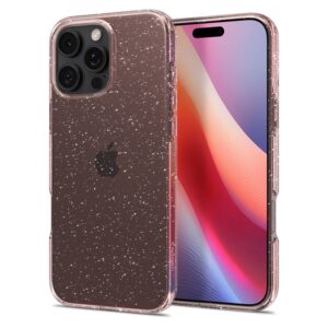 Spigen Liquid Crystal Glitter, Rose Quartz - Apple iPhone 16 Pro