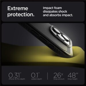 Dėklas Spigen Rugged Armor MagSafe do Apple iPhone 16 Pro Max - dėklas telefonui juodos spalvos - Image 11