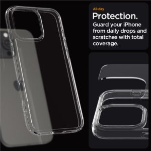 Spigen Ultra Hybrid Apple iPhone 16 Pro - dėklas telefonui skaidrus - Image 11