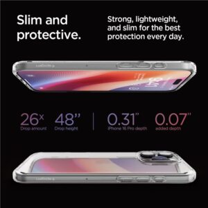 Spigen Ultra Hybrid Apple iPhone 16 Pro - dėklas telefonui skaidrus - Image 14