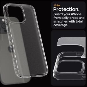 Dėklas Spigen Ultra Hybrid Apple iPhone 16 Pro - dėklas telefonui skaidrus - Image 8