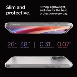 Dėklas Spigen Ultra Hybrid Apple iPhone 16 Pro - dėklas telefonui skaidrus - Image 16