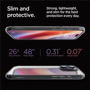 Spigen Ultra Hybrid Apple iPhone 16 Pro - dėklas telefonui skaidrus - Image 12