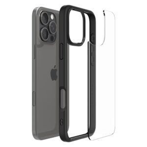 Spigen Ultra Hybrid Apple iPhone 16 Pro - dėklas telefonui juodos matinės spalvos - Image 20