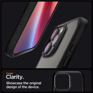 Spigen Ultra Hybrid Apple iPhone 16 Pro - dėklas telefonui juodos matinės spalvos - Image 13