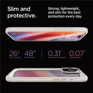 Spigen Ultra Hybrid, natural titanium - Apple iPhone 16 Pro - Image 13