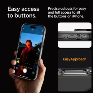 Spigen Ultra Hybrid Mag MagSafe - dėklas skirtas Apple iPhone 16 Pro Carbon Fiber - Image 9