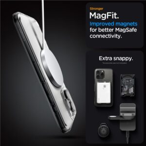 Spigen Ultra Hybrid Mag MagSafe Apple iPhone 16 Pro - dėklas telefonui skaidrus - Image 16