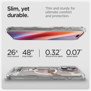 Spigen Ultra Hybrid MagSafe, zero one natural titanium - Apple iPhone 16 Pro - Image 3