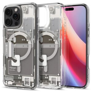Spigen Ultra Hybrid MagSafe, zero one natural titanium - Apple iPhone 16 Pro