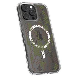 Spigen Ultra Hybrid MagSafe, digital camo - Apple iPhone 16 Pro - Image 5