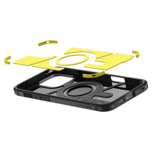 Spigen Tough Armor MagSafe su stoveliu Apple iPhone 16 Pro - dėklas telefonui juodos spalvos - Image 14