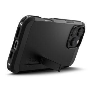 Spigen Tough Armor MagSafe su stoveliu Apple iPhone 16 Pro - dėklas telefonui juodos spalvos - Image 19