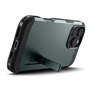 Spigen Tough Armor MagSafe su stoveliu Apple iPhone 16 Pro - dėklas telefonui žalios spalvos - Image 17