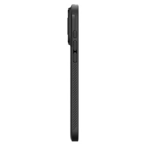 Apple iPhone 16 Pro Spigen Optik Armor Mag MagSafe dėklas telefonui juodos spalvos - Image 15