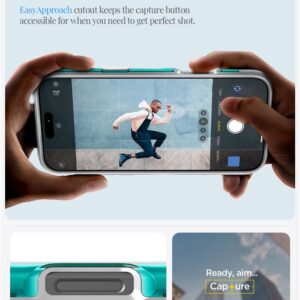 Spigen Classic C1 MagSafe, bondi blue - Apple iPhone 16 Pro - Image 11