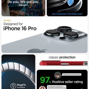 Spigen Classic C1 MagSafe, ruby - Apple iPhone 16 Pro - Image 3