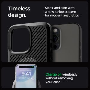 Spigen Core Armor Mag MagSafe Apple iPhone 16 Pro - dėklas telefonui juodos matinės spalvos - Image 17