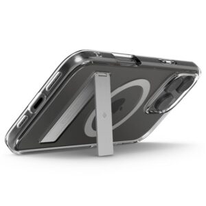 Spigen Caseology Capella MagSafe Kickstand, clear pilkos spalvos - Apple iPhone 16 Pro - Image 8