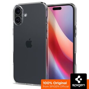 Spigen Liquid Crystal Apple iPhone 16 - dėklas telefonui skaidrus - Image 16