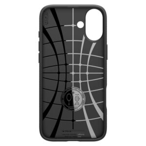 Spigen Liquid Air Apple iPhone 16 - dėklas telefonui juodos spalvos - Image 14