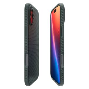 Spigen Liquid Air Apple iPhone 16 - dėklas telefonui žalios spalvos - Image 14