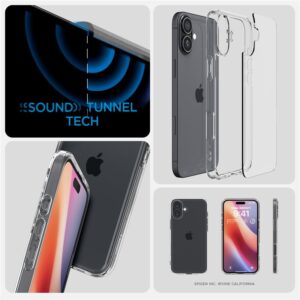 Spigen Ultra Hybrid Apple iPhone 16 - dėklas telefonui skaidrus - Image 20