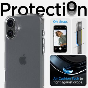 Spigen Ultra Hybrid MagSafe Apple iPhone 16 - dėklas telefonui skaidrus - Image 10