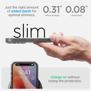 Spigen Ultra Hybrid MagSafe Apple iPhone 16 - dėklas telefonui skaidrus - Image 11