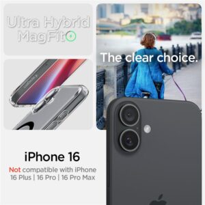 Spigen Ultra Hybrid MagSafe Apple iPhone 16 - dėklas telefonui juodos spalvos - Image 11