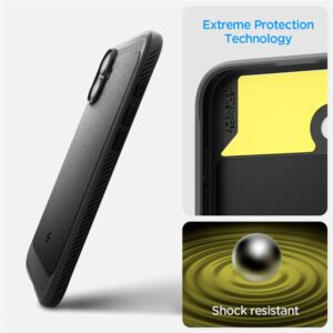 Spigen dėklas RUGGED ARMOR MAG compatible su MagSafe skirtas Apple iPhone 16 matte juodos spalvos - Image 9