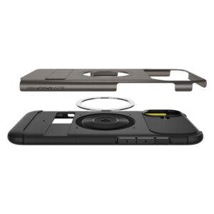 Spigen Slim Armor MagSafe, gunmetal - Apple iPhone 16 - Image 3