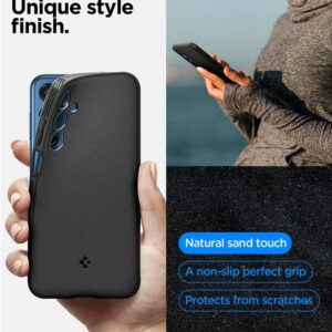 Spigen Essential SandBlast Samsung Galaxy M35 5G - dėklas telefonui juodos spalvos - Image 20
