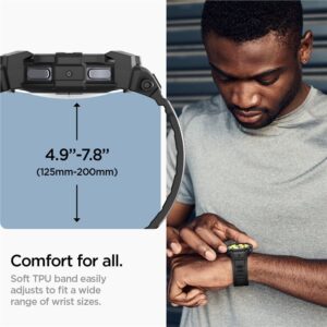 Spigen Rugged Armor Pro - Strap + Case for Samsung Galaxy Watch 7 40 mm (Matte Black) - Image 13