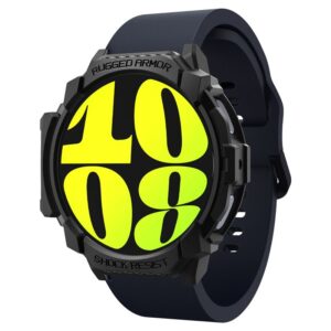 Spigen Rugged Armor - Case for Samsung Galaxy Watch 7 44 mm (Matte Black) - Image 7