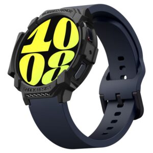 Spigen Rugged Armor - Case for Samsung Galaxy Watch 7 44 mm (Matte Black) - Image 13