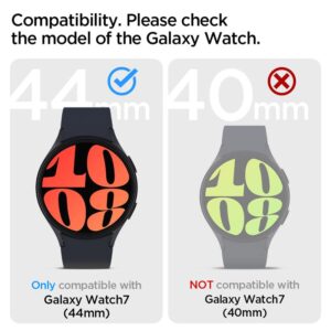 Spigen Rugged Armor - Case for Samsung Galaxy Watch 7 44 mm (Matte Black) - Image 14