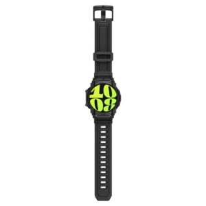 Spigen Rugged Armor Pro - Strap + case for Samsung Galaxy Watch 7 44 mm (Matte Black) - Image 10