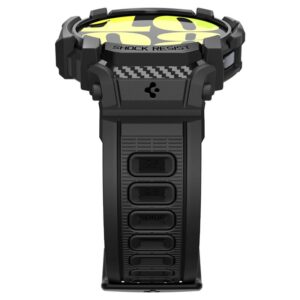 Spigen Rugged Armor Pro - Strap + case for Samsung Galaxy Watch 7 44 mm (Matte Black) - Image 12