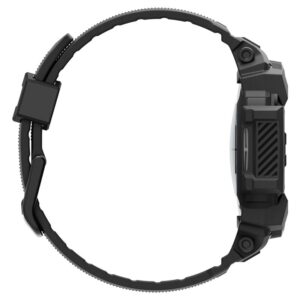 Spigen Rugged Armor Pro - Strap + case for Samsung Galaxy Watch 7 44 mm (Matte Black) - Image 13