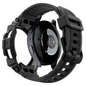 Spigen Rugged Armor Pro - Strap + case for Samsung Galaxy Watch 7 44 mm (Matte Black) - Image 14