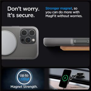 Spigen Ultra Hybrid S MagSafe, frost pilkos spalvos - Apple iPhone 16 Pro Max - Image 6