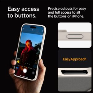 Spigen Ultra Hybrid Mag MagSafe Apple iPhone 16 Pro Max - dėklas telefonui titano spalvos - Image 19